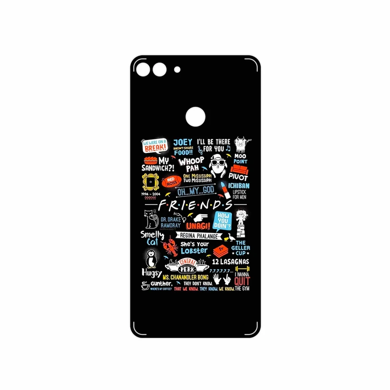 برچسب پوششی ماهوت مدل Friends 2 مناسب برای گوشی موبایل هوآوی Y9 2018