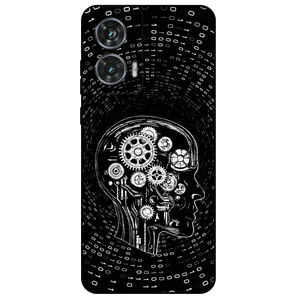 Megafone Human Robot 7428 Cover For Motorola Moto Edge 50 Fusion