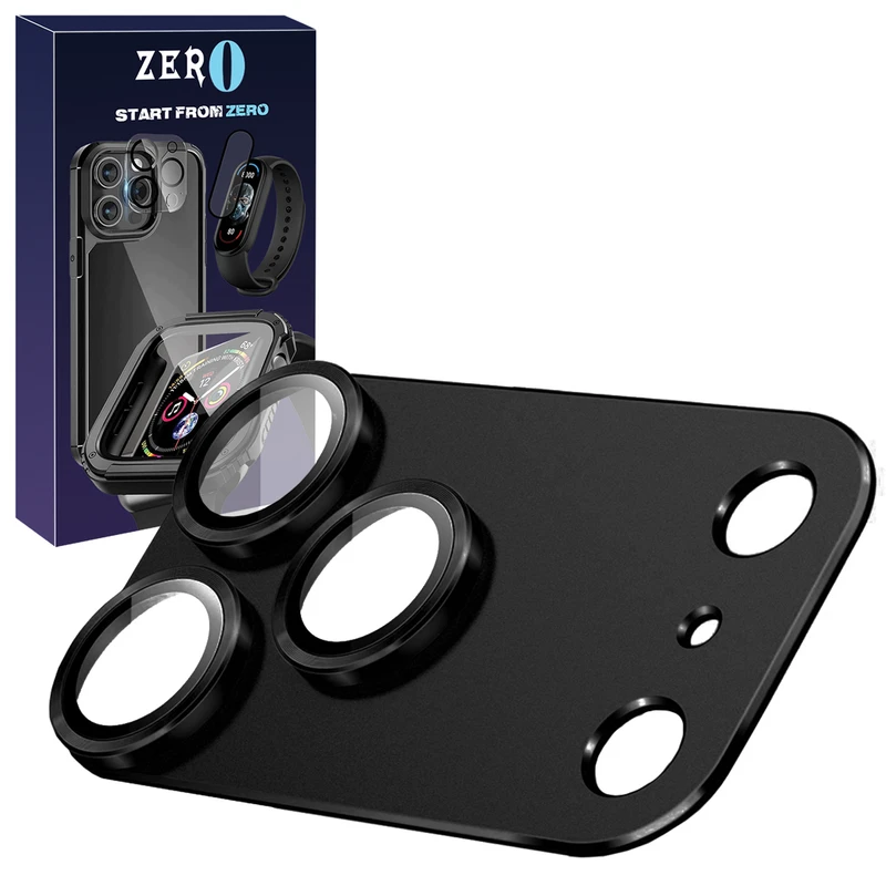 محافظ لنز دوربین زیرو مدل Ring Plate ZR مناسب برای گوشی موبایل اپل iPhone 17 Pro