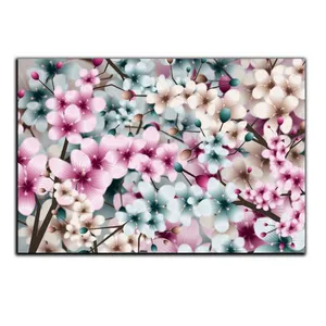 تابلو شاسی بکلیت طرح شکوفه های بهاری مدل SH-S5195