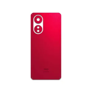 MAHOOT Matte-Warm-Red Cover Sticker for Oppo A58 4G