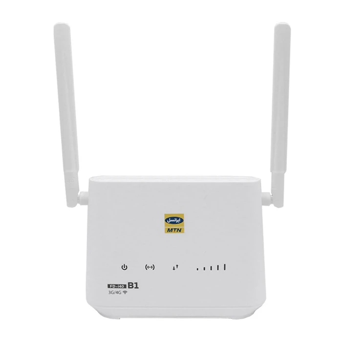 مودم 3G-4G قابل حمل ایرانسل مدل FD-i40 B1 به همراه 60 گیگابایت اینترنت 6 ماهه و 1 عدد سیم کارت دائمی طلایی