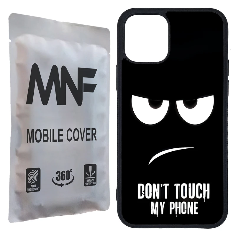 کاور ام ان اف طرح Dont Touch My Phone کد P-120 مناسب برای گوشی موبایل اپل iPhone 11 Pro