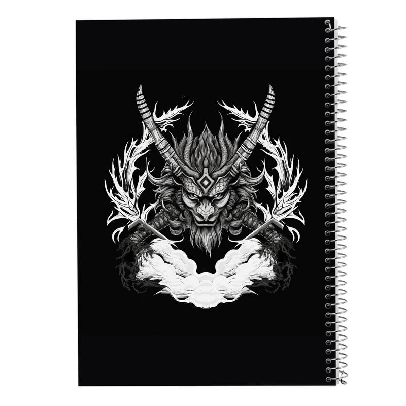 دفتر شطرنجی 50 برگ مدوپد مدل Demon Slayer کد DF10515