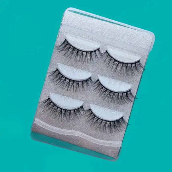 مژه مصنوعی ورژن مدل Mo511_02 بسته 3 عددی