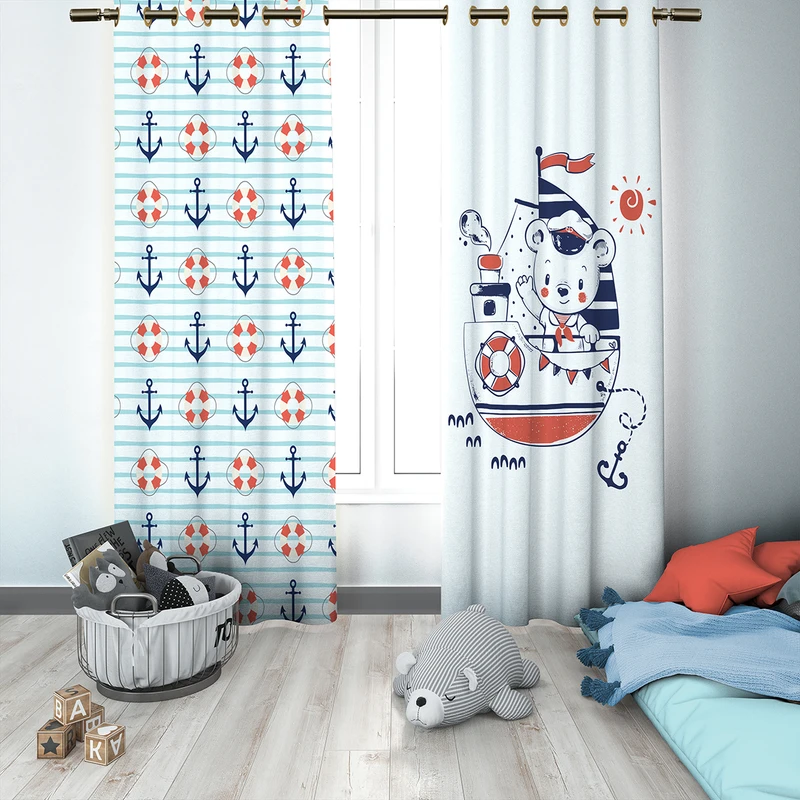 پرده مدل هازان کد 11661167 سایز 140x270 سانتی متر