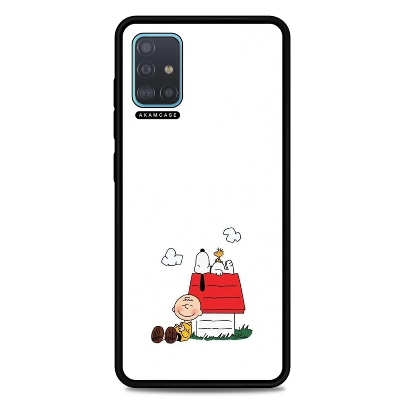 کاور آکام مدل AMC-WSGA51-SNOOPY-32 مناسب برای گوشی موبایل سامسونگ Galaxy A51