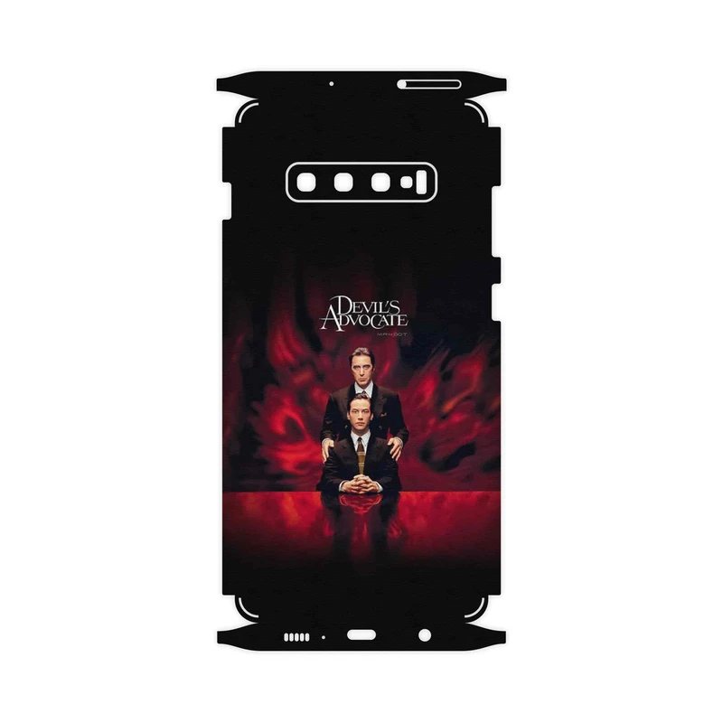 برچسب پوششی ماهوت مدل The Devils Advocate-FullSkin مناسب برای گوشی موبایل سامسونگ Galaxy S10 Plus
