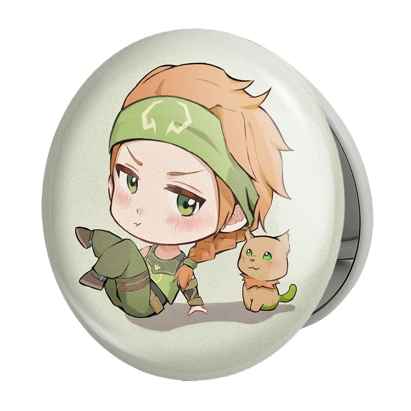 آینه جیبی خندالو طرح بازی ولورانت (Valorant) مدل تاشو کد 33061