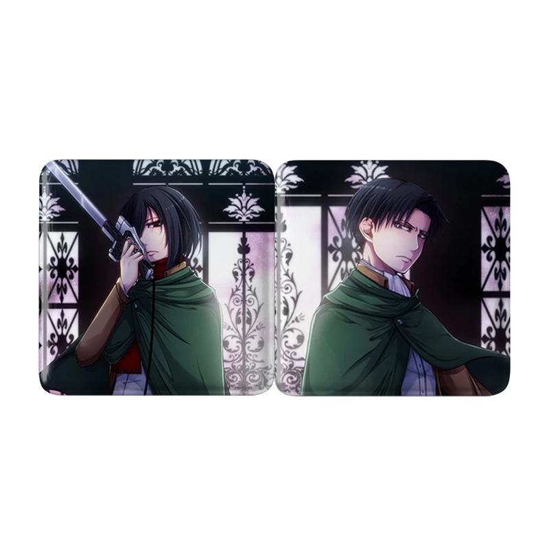 مگنت خندالو مدل میکاسا و لیوای آکرمن انیمه اتک آن تایتان Attack On Titan کد A146 مجموعه 2 عددی