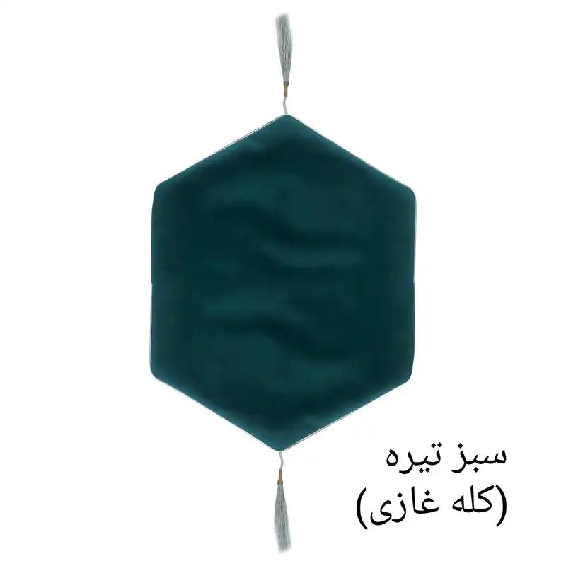 رومیزی مدل مخمل طرح جاسمین مجموعه 3 عددی