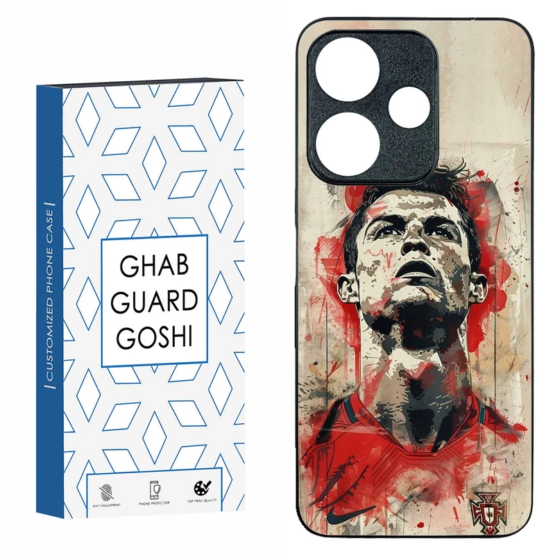 کاور قاب گارد گوشی طرح رونالدو  کد TPU-166 مناسب برای گوشی موبایل شیائومی  REDMI 13  