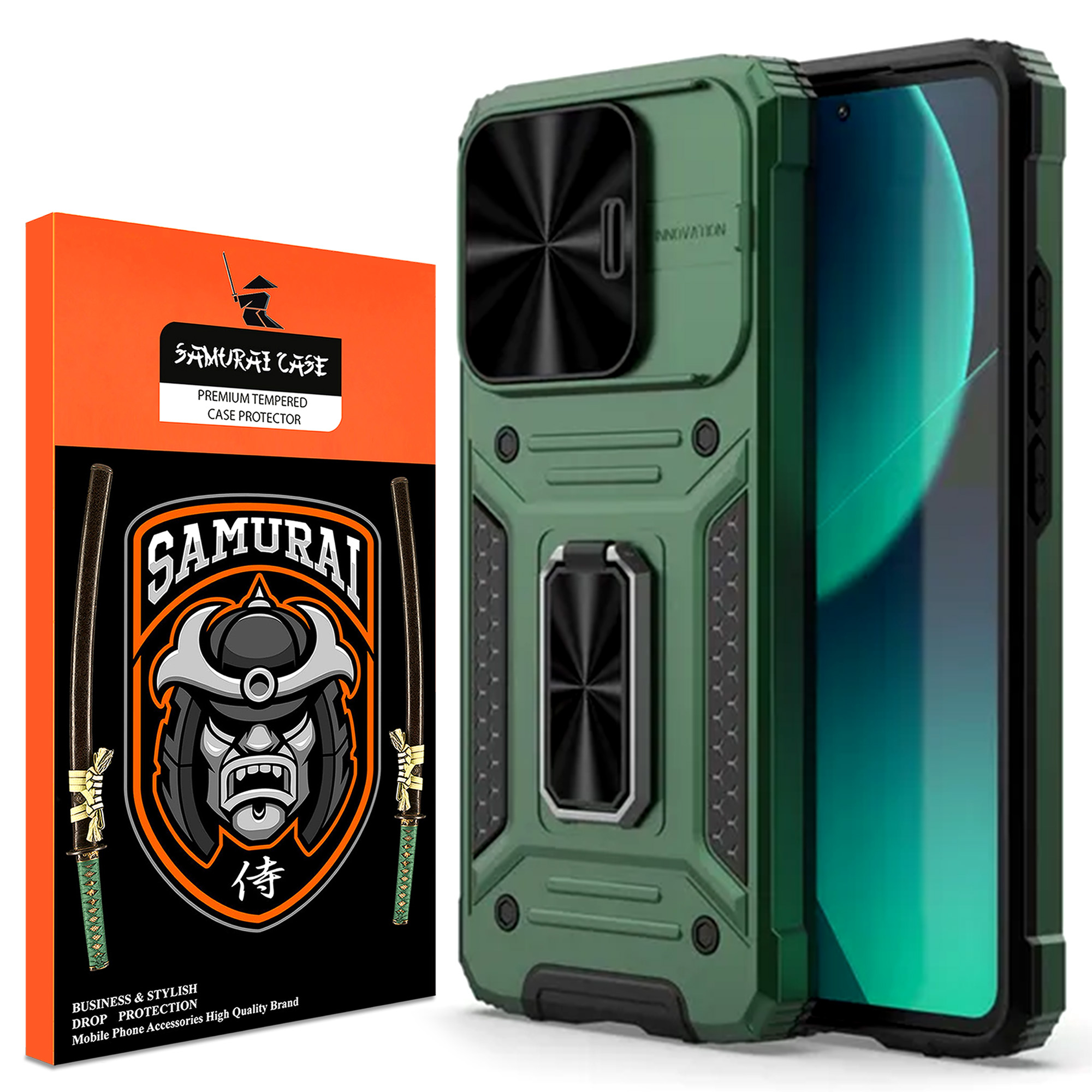 کاور سامورایی مدل CamShield Armor مناسب برای گوشی موبایل شیائومی Poco X6 Pro 5G / Redmi K70E