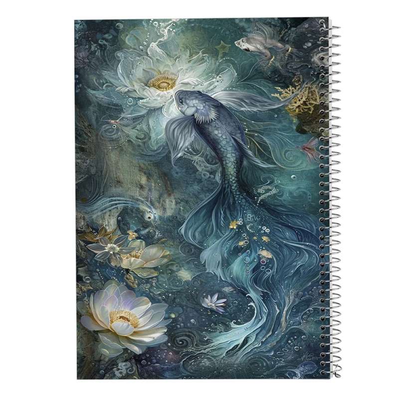 دفتر شطرنجی 50 برگ مدوپد مدل فانتزی کد DF14422