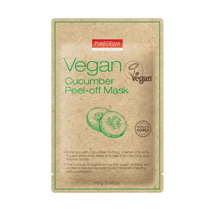 ماسک صورت پیوردرم سری Vegan مدل Cucumber وزن 15 گرم