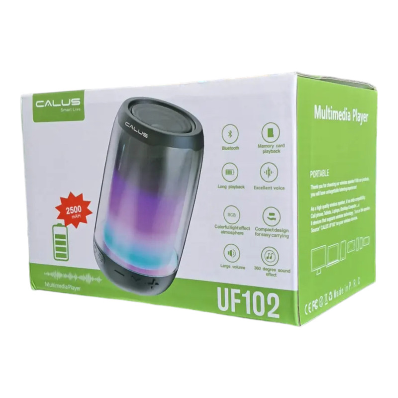 اسپیکر بلوتوثی قابل حمل کالوس مدل UF102