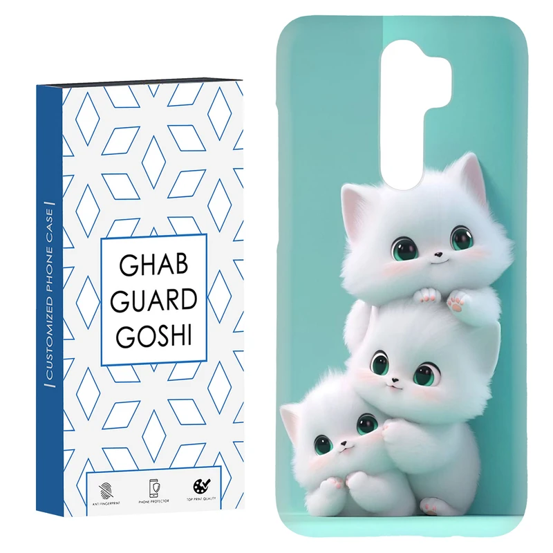 کاور قاب گارد گوشی طرح پیشی کد Dimo-359 مناسب برای گوشی موبایل شیائومی Redmi 9 / Redmi 9 Prime