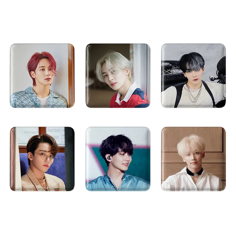 مگنت خندالو طرح جونگهان گروه سونتین Seventeen کد 1300A مجموعه 6 عددی