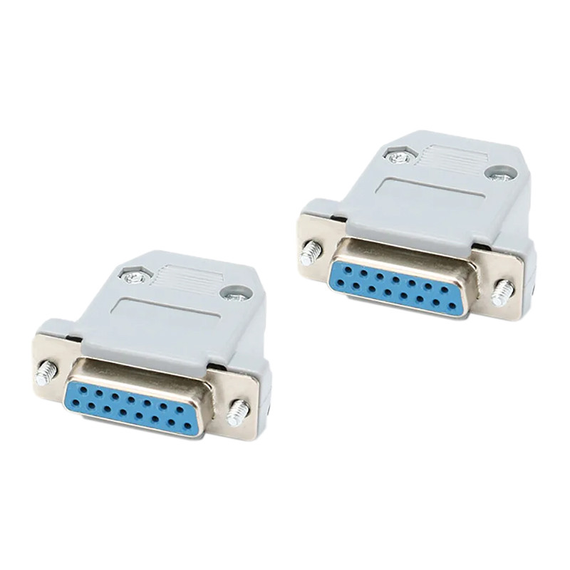 کانکتور سریال مادگی 15 پین مدل DB15-2.Row بسته 2 عددی