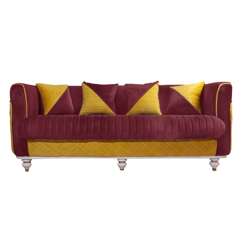 مبل راحتی سه نفره چیدانه مدل لارا