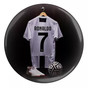 مگنت طرح لباس بازیکن فوتبال یوونتوس ایتالیا کریستین رونالدو مدل S4389 
