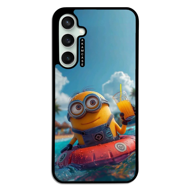 کاور آکام مدل AMC-WSGS23FE-MINIONS5 مناسب برای گوشی موبایل سامسونگ Galaxy S23 FE