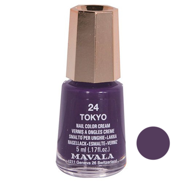 لاک ناخن ماوالا مدل TOKYOشماره 24