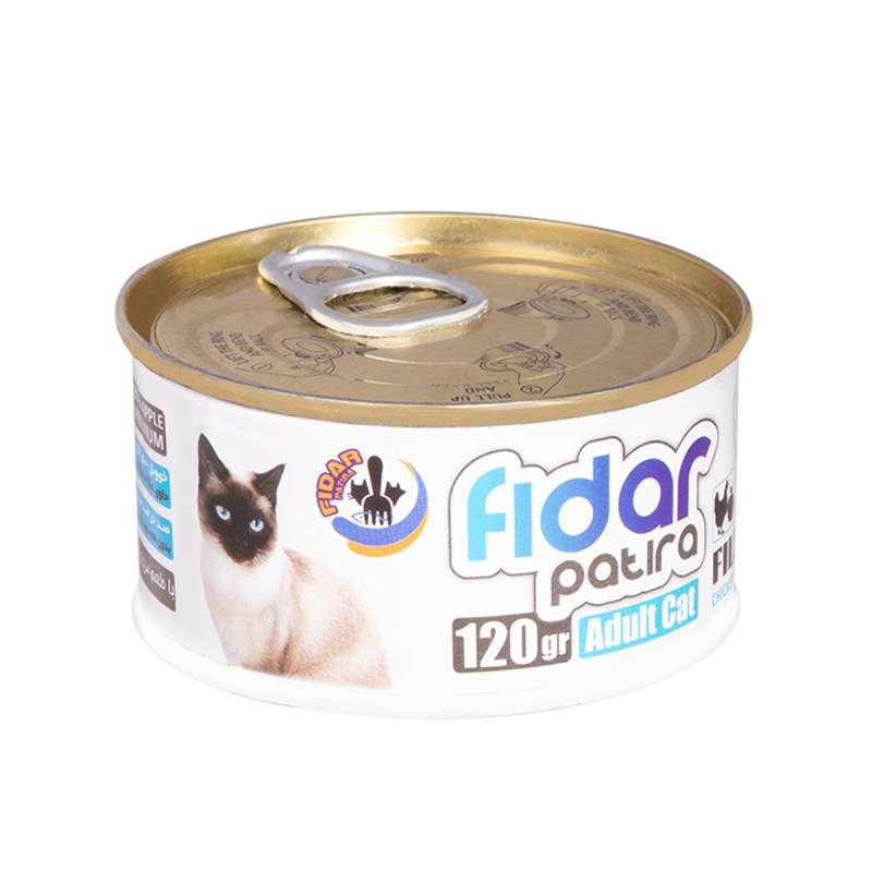 کنسرو غذای گربه فیدار پاتیرا مدل Adult C &amp; A وزن 120 گرم بسته دو عددی