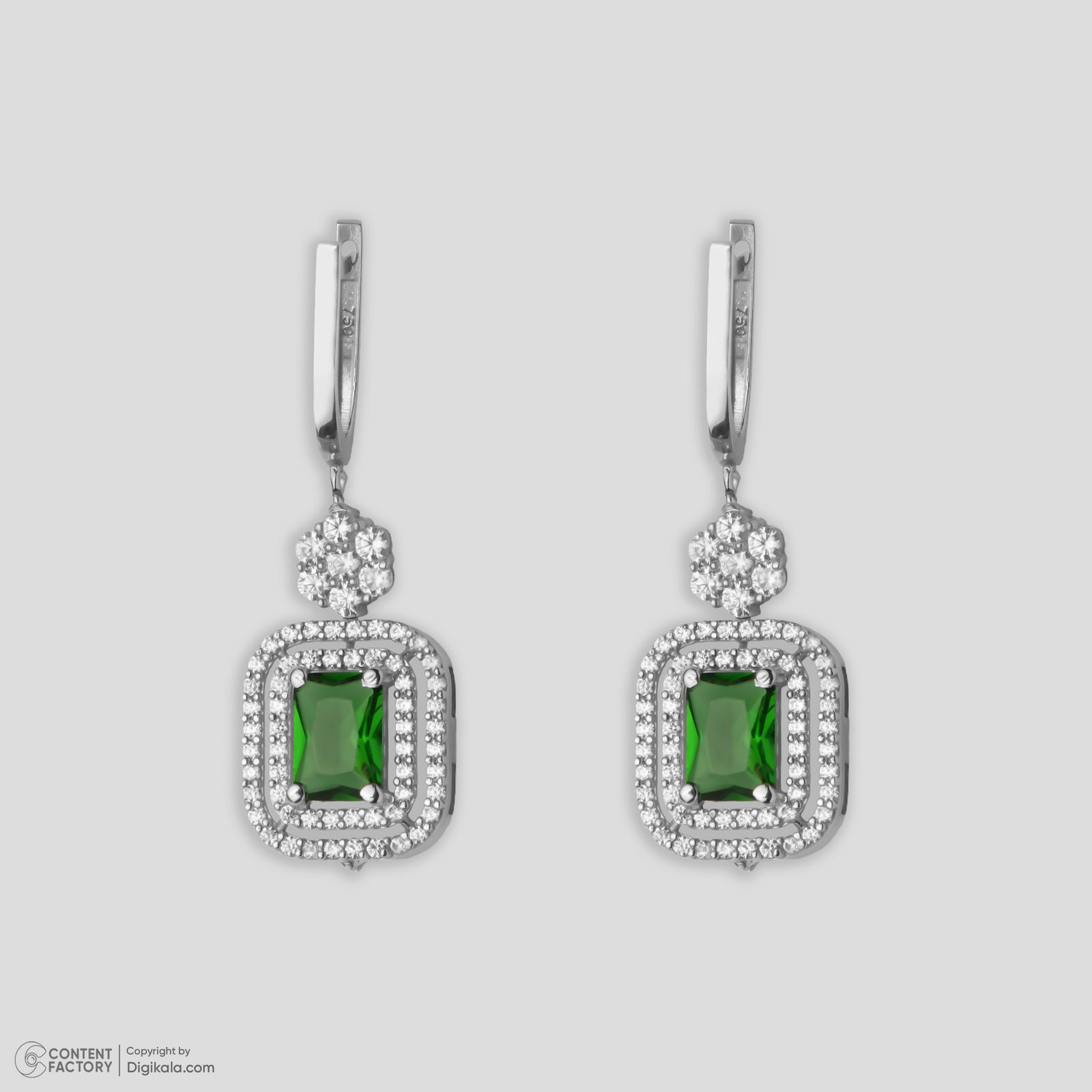 نیم ست طلا 18 عیار زنانه گلدم مدل H547015 -  - 3