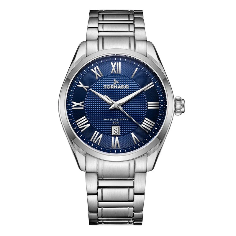 ساعت مچی عقربه‌ای مردانه تورنادو مدل T8007-SBSN