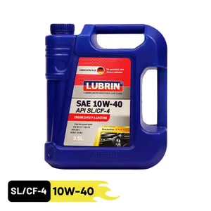 روغن موتور لوبرین مدل SAE 10W40- API SL/CF حجم 3.5 لیتر
