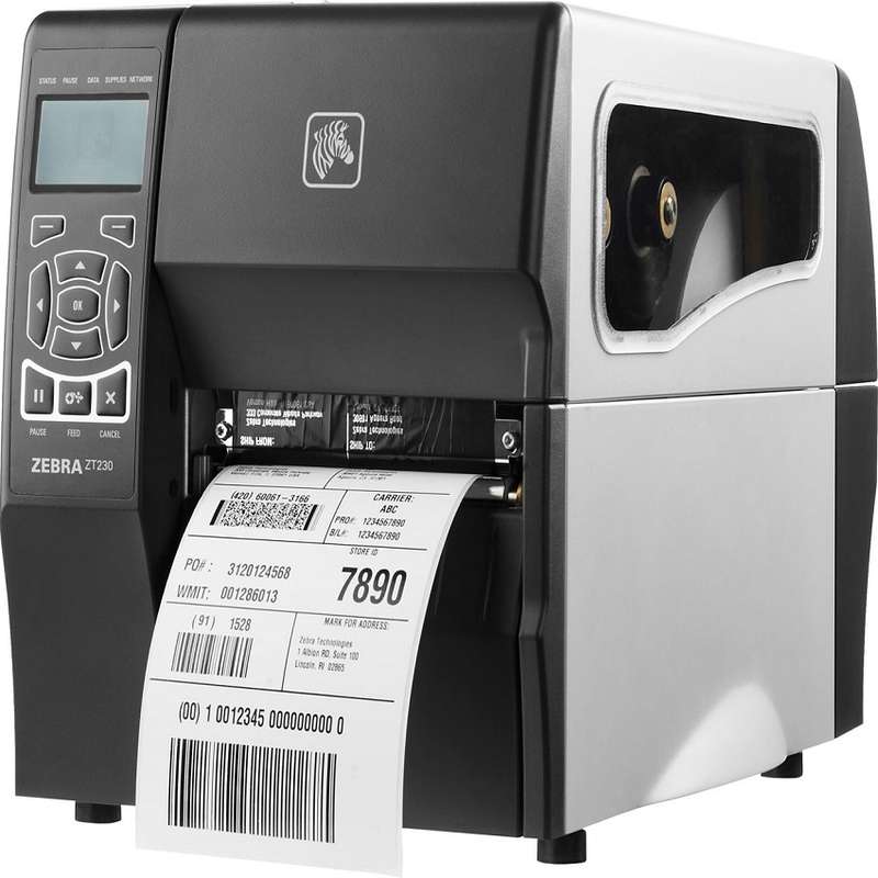پرینتر لیبل زن زبرا مدل ZT230 پرینتر لیبل زن زبرا مدل ZT230