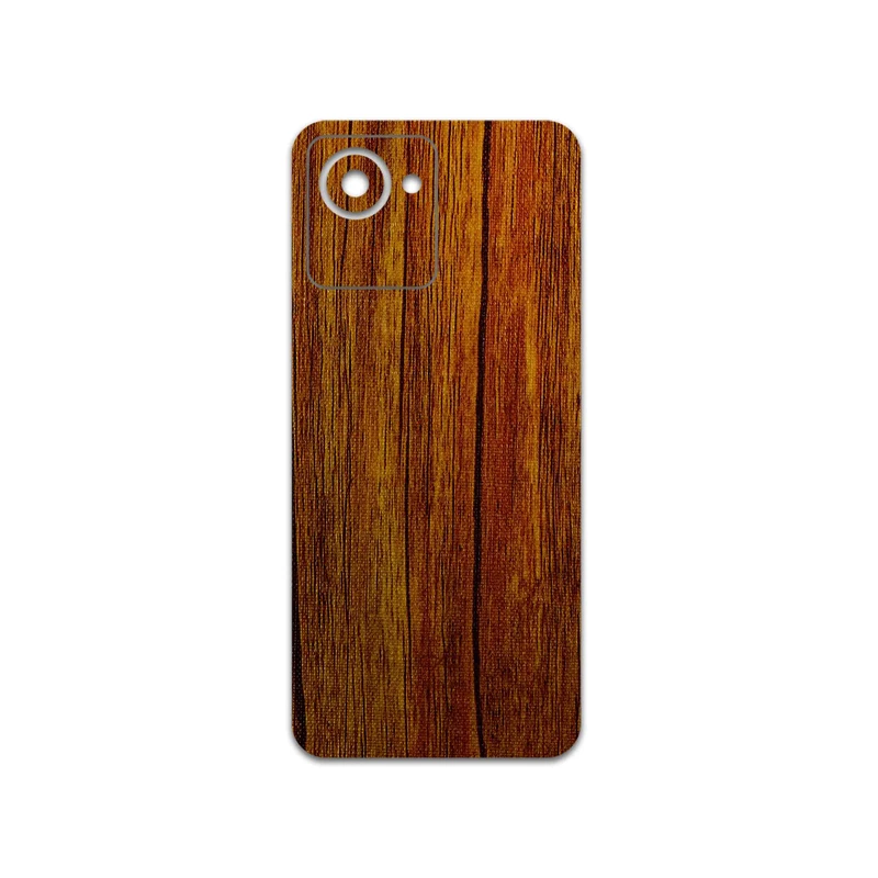برچسب پوششی ماهوت مدل Orange-Wood مناسب برای گوشی موبایل ریلمی C30s