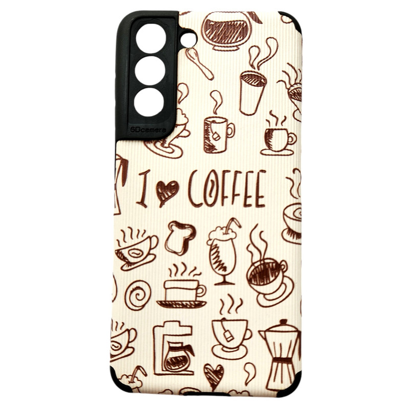 کاور مدل کبریتی طرح Coffee مناسب برای گوشی موبایل سامسونگ Galaxy S21 FE 