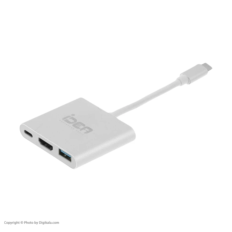 مبدل USB-C به HDMI/USB-C/USB3.0 ایده مدل C03