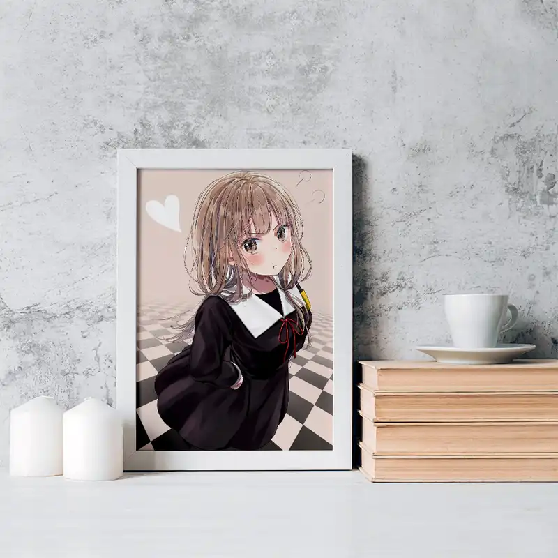 تابلو خندالو مدل ماکی انیمه کاگویا ساما کد 15988