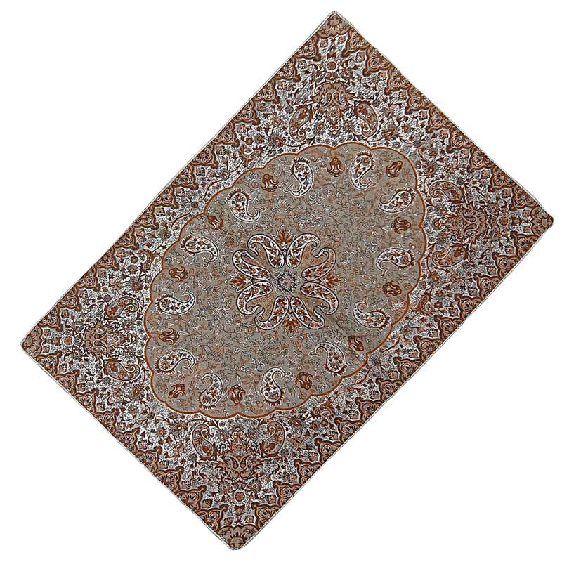 رومیزی ترمه مدل نسترن کد BL80