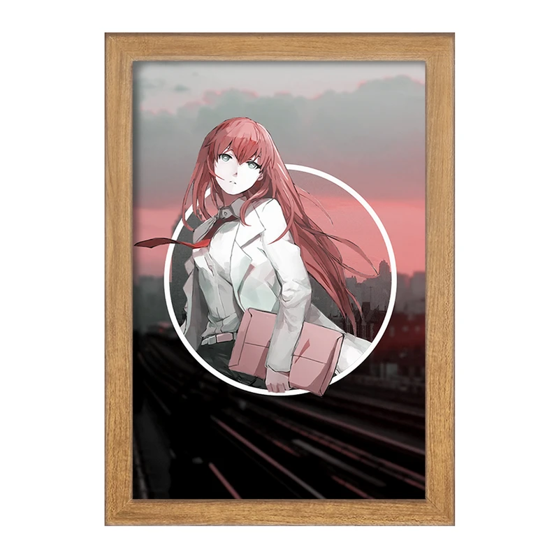 تابلو خندالو مدل کوریسو ماکیسه انیمه اشتاینز گیت  کد 17502