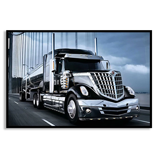 تابلو بکلیت طرح ماشین تریلی مدل B-D1067