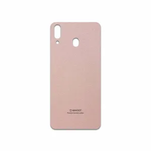 MAHOOT Rose Gold Leather Cover Sticker for Samsung Galaxy M20
