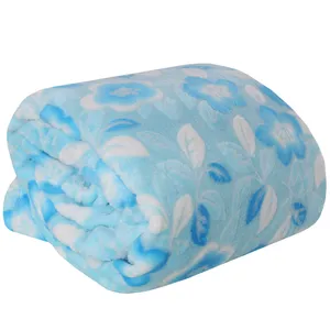 پتو اسفیلا طرح گل کد PJ-106568 سایز 145×220 سانتی‌متر