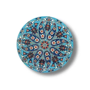 دیوارکوب سفالی طرح گل و ترنج