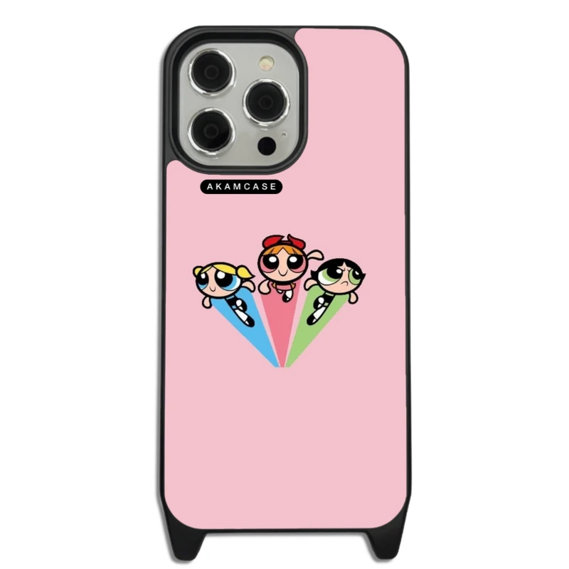 کاور آکام مدل AMCWLA15PROMAX-POWER PUFF GIRLS10  مناسب برای گوشی موبایل اپل iPhone 15 Pro Max