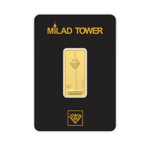 شمش طلا 24 عیار طلای محمد مدل r-mi-0.8