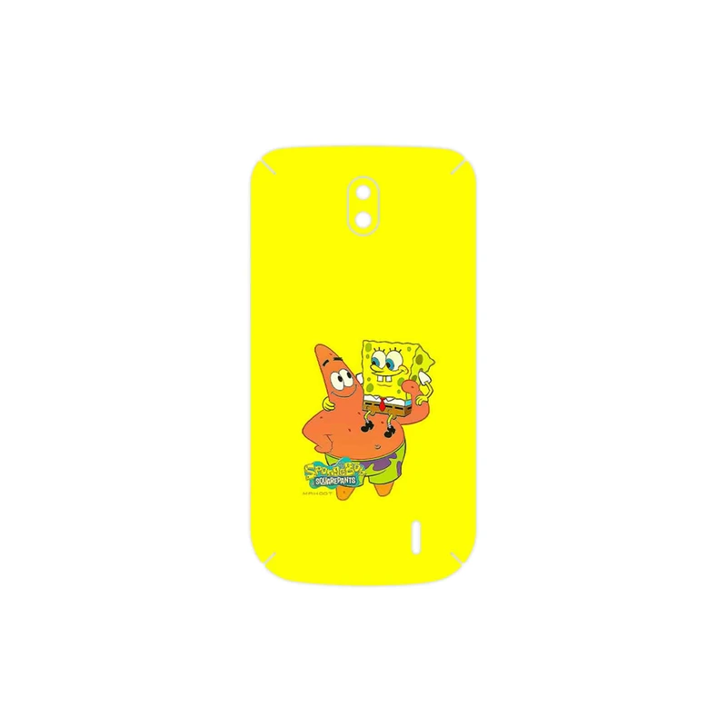 برچسب پوششی ماهوت مدل SpongeBob SquarePants مناسب برای گوشی موبایل نوکیا 1