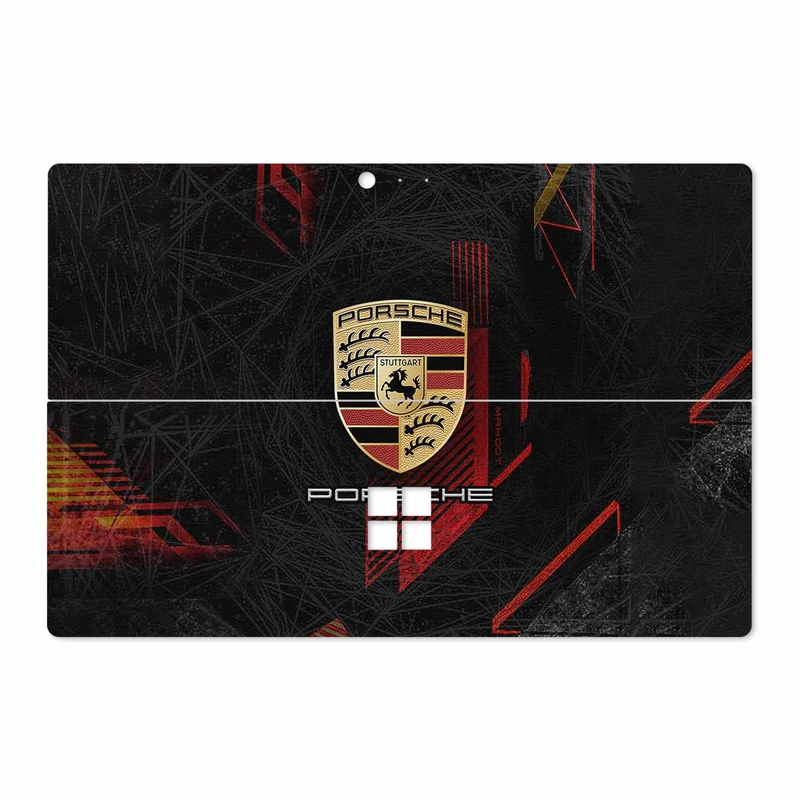 برچسب پوششی ماهوت مدل Porsche-Logo مناسب برای تبلت مایکروسافت Surface Pro 4 2015