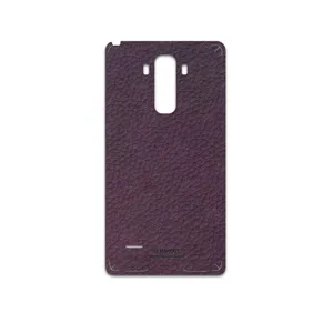 MAHOOT Purple-Leather Cover Sticker for LG G4 Stylus