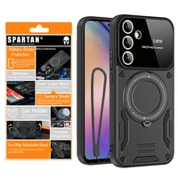 کاور اسپارتان مدل Hybrid Armor Strap مناسب برای گوشی موبایل سامسونگ Galaxy A16 5G / A16 4G به همراه بند