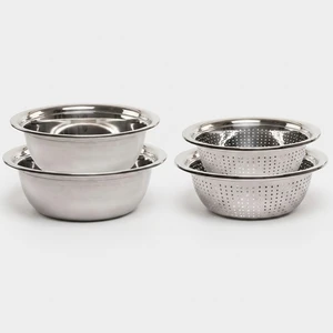 ست آبکش و لگن کد al2228 مجموعه 4 عددی