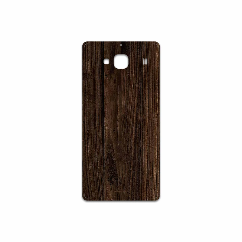 برچسب پوششی ماهوت مدل Dark Walnut Wood مناسب برای گوشی موبایل شیائومی Redmi 2